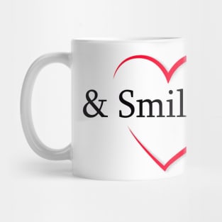 hearts and smiles Quebec Mug